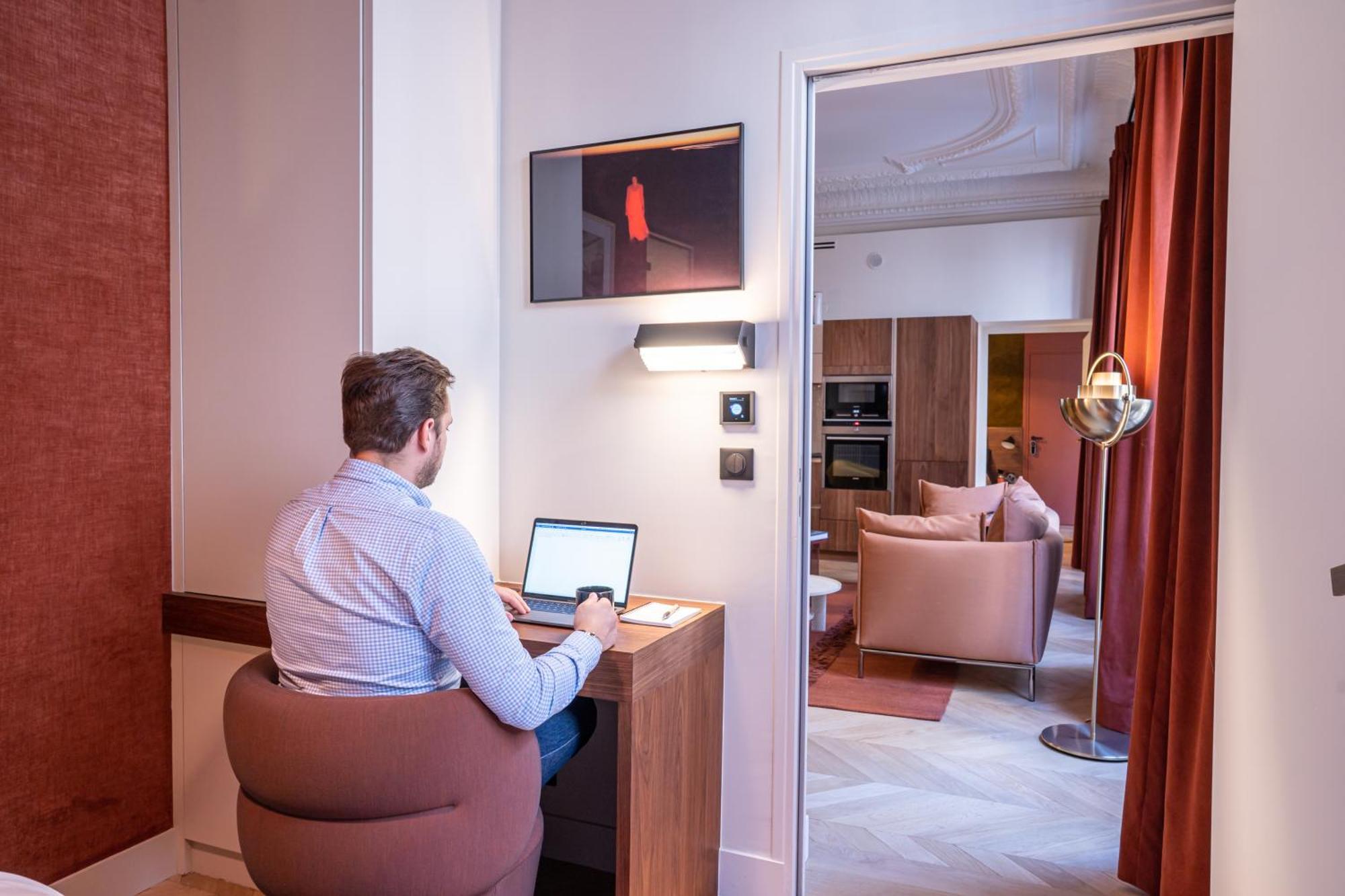 Apartamento Joro Living París Habitación foto
